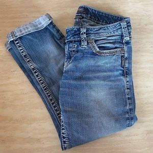 Silver Jeans Capris Size 28